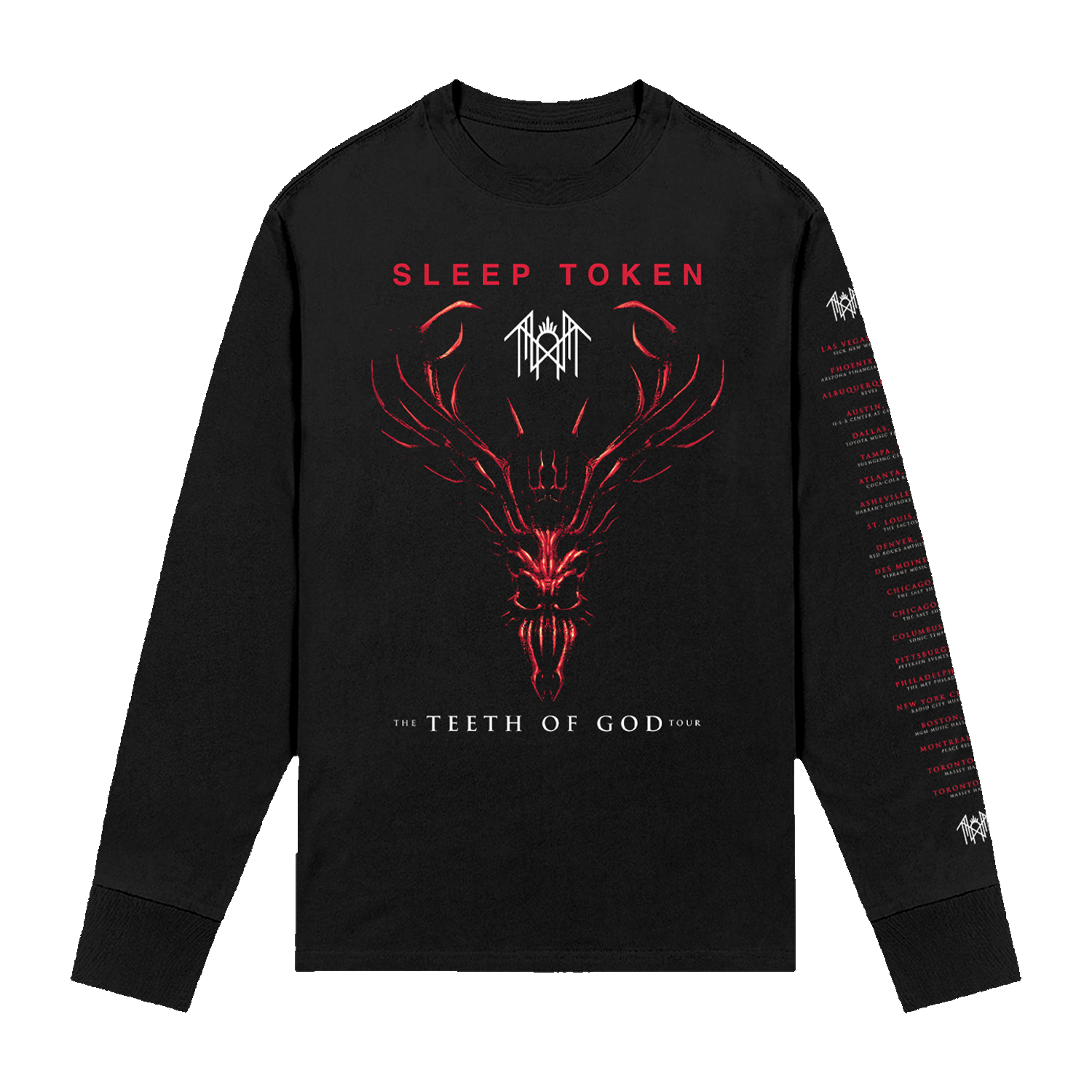 Teeth Of God Tour Long Sleeve