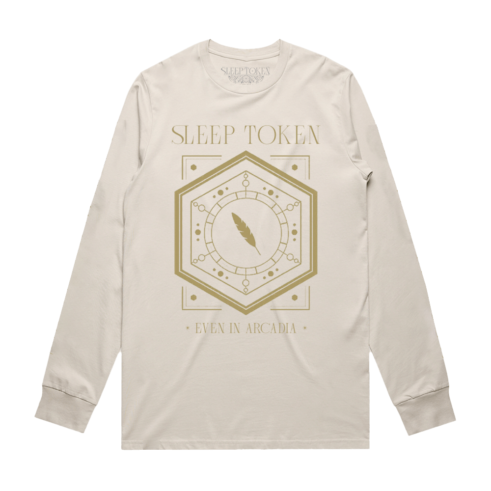 SleepToken Feathered Host Longsleeve – Cream